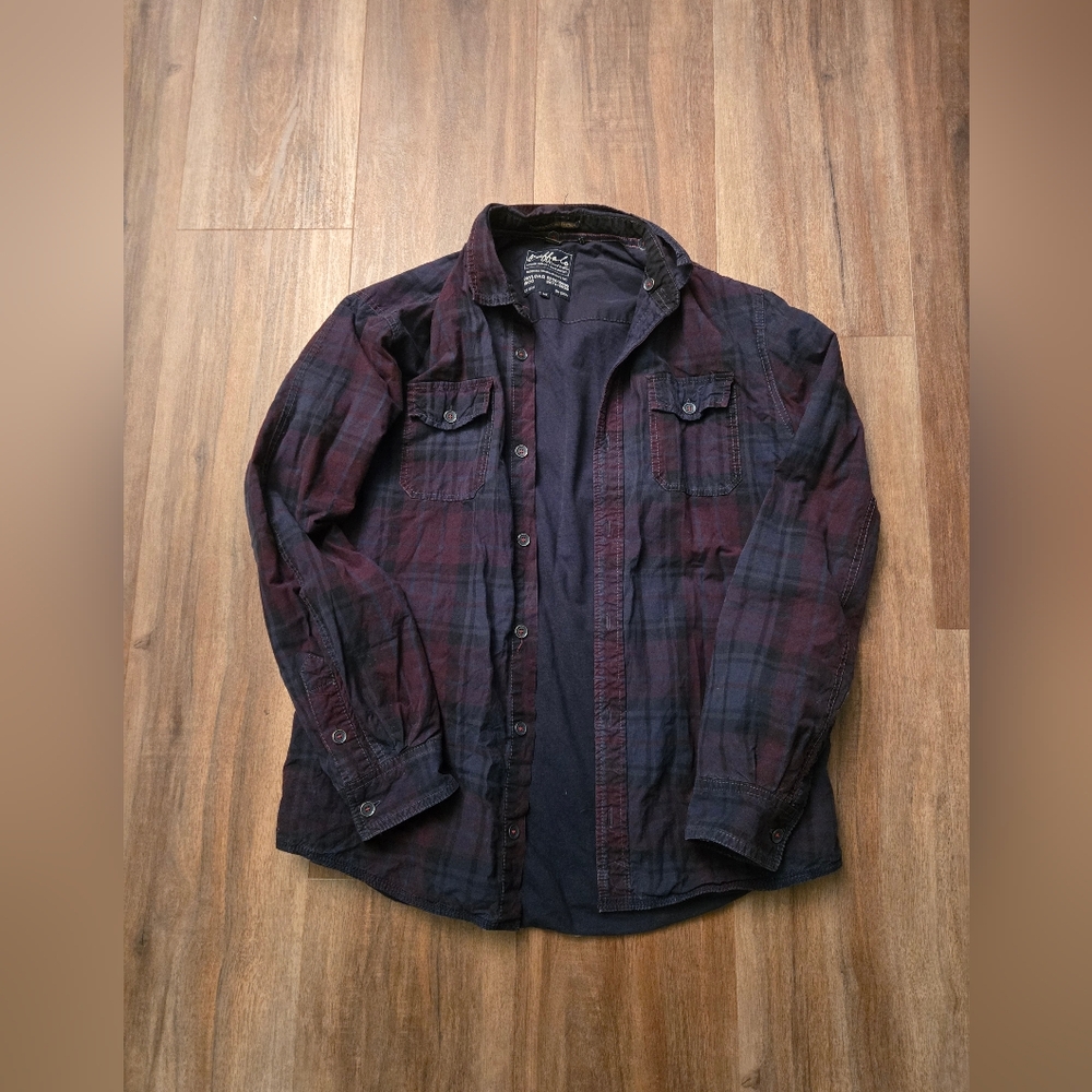 Men's Buffalo Plaid Lined Jacket